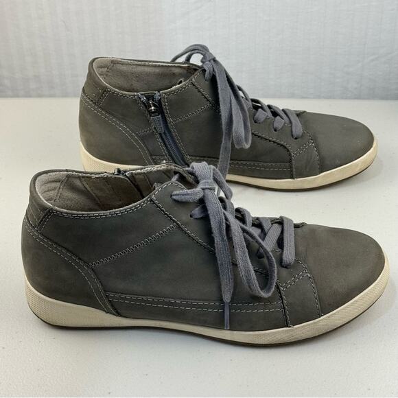 Dansko Onyx Slate Milled Nubuck Leather Sneakers Women’s Size 10 EUR 41 - Picture 7 of 13